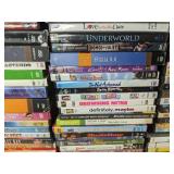 136 DVDs - Assorted Movies and TV Series - Simpsons, NCIS, Cosby, 27 Dresses *C