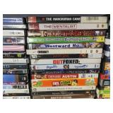 136 DVDs - Assorted Movies and TV Series - Simpsons, NCIS, Cosby, 27 Dresses *C