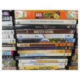 136 DVDs - Assorted Movies and TV Series - Simpsons, NCIS, Cosby, 27 Dresses *C