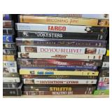 122 DVDs with Mixed Genres - Fargo, Barbie, Beerfest, Mad Men *C