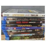 15 Blu-ray and HD DVD Movie Lot - Action, Sci-Fi, Family *C