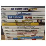 14 Nintendo Wii Video Games - Sports, Dance, Family, Action *C