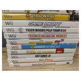 14 Nintendo Wii Video Games - Sports, Dance, Family, Action *C