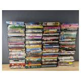 142 Assorted DVD Collection - Lord of the Rings, Shrek, Barbie, Transformers *C
