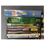 142 Assorted DVD Collection - Lord of the Rings, Shrek, Barbie, Transformers *C