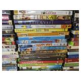 142 Assorted DVD Collection - Lord of the Rings, Shrek, Barbie, Transformers *C