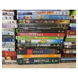 142 Assorted DVD Collection - Lord of the Rings, Shrek, Barbie, Transformers *C