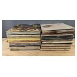 105 Vintage Vinyl Record Albums - Streisand, Dean Martin, Manilow *C