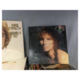 105 Vintage Vinyl Record Albums - Streisand, Dean Martin, Manilow *C