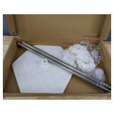 Balloon Column Kit with Telescopic Metal Pipes and Balloon Clips - Brand New