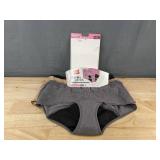 Hanes Comfort Period Underwear Boyshorts 3-Pack, Size 9/2XL - Brand New