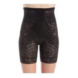 Rago High Waist Lace Leg Shaper Black XL $75 Retail - Brand New