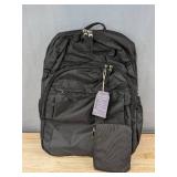 Black Polyester Backpack - Brand New