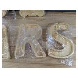 Wooden Charcuterie Boards - Rabbit EARS Set, 6 Pieces - Brand New