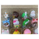 Brand New Easter Advent Calendar with 20 Mini Animal Toys