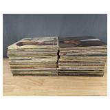 112 Vintage LP Record Albums - Sammy Davis, Dean Martin, Midler *C