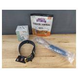 Dog Care Bundle: Treats, Tuff Pupper Collar, Shedding Brush, MayMaw Pet Toy - Brand New