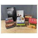 Great Speeches of the 20th Century and Audio Book CD Lot, 18+ Discs *C