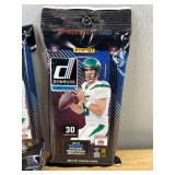 2 Brand New 2024 Donruss NFL Football Trading Card Value Packs - 30 per pack
