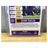 Adam Thielen Autographed 2019 Panini Contenders Minnesota Vikings NFL Card *I