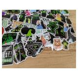 Wicked Sticker Lot - 60 Total Brand New Stickers *P