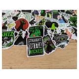 Wicked Sticker Lot - 60 Total Brand New Stickers *P