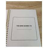 Animals Watercolor Workbook Set with Paints and Brush - Brand New *P