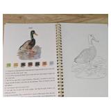 Animals Watercolor Workbook Set with Paints and Brush - Brand New *P
