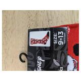 Disney Crew Socks 2-Pack - Mickey Mouse and Stitch, Size 9-13 - Brand New *P