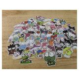 Hello Kitty and Friends 50 Total Sticker - Brand New *P