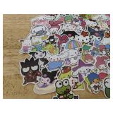 Hello Kitty and Friends 50 Total Sticker - Brand New *P