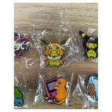 8 Brand New Pokemon and Friends Enamel Pins