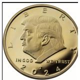 5 New President Donald Trump Take America Back 2024 Collector Coins