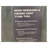 Snail Trail Hook Removers & Fishing Knot Tying Tool Set - Brand New