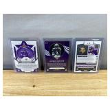 Jordan Addison Minnesota Vikings Rookie 3 NFL Card Lot