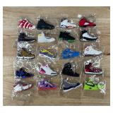 20 Brand New Nike, Air Jordan, Air Max, Kobe, Lebron Sneaker Shoe Keychains