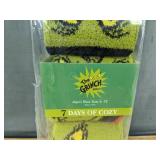 7 Brand New Pairs Cozy The Grinch Men