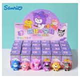 Sanrio Hello Kitty and Friends 24 Figurine Keychain Mystery Display Box - Brand New