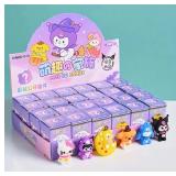 Sanrio Hello Kitty and Friends 24 Figurine Keychain Mystery Display Box - Brand New