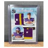 2024 Panini Donruss JJ McCarthy, Dallas Turner Rookie Sweaters #RHD-MIN