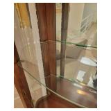 Antique French 3 Shelf Display Curio Cabinet