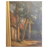 Alexandre Rene Veron.  Antique French oil painting.