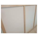 Elba Alvarez Acrylic Triptych Painting on Canvas.