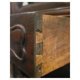 A Pair of Vintage Rosewood Nightstands / End Tables made in Hong Kong.