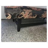 Dragon Design Upholstered Bench. Very Cool Looking.