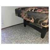 Dragon Design Upholstered Bench. Very Cool Looking.