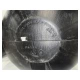 Set of 2 Large Plastic Halloween Cauldrons and Pumpkin Pail