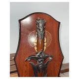 Decorative Excalibur Fantasy Sword with Wall Plaque Display