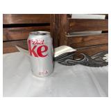 Fantasy Curved Blade Knife with Ornate Dragon Style Handle