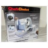 ChefsChoice Premium Electric Food Slicer Model 610 with Manuals